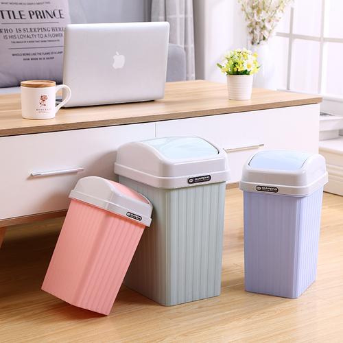 厨房塑料分类垃圾桶卫生间厕所废纸篓家用大号客厅卧室带盖拉圾筒